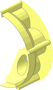 ~Wheel Rim 20 x 30 with  5 Holes Half