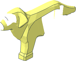 ~Animal Dog Labrador/Golden Retriever without Patternable Surfaces - Half