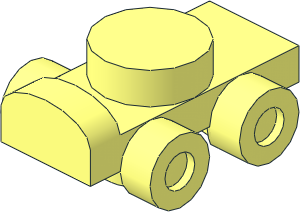 Minifig Roller Skate