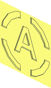 ~Electric Powered Up Hub with  3 Integrated Motors and  6 Lights Case "A" Port Letter ~Electric Powered Up Hub with  3 Integrated Motors and  6 Lights Case "A" Port Letter