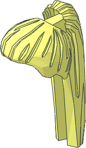 ~Minifig Hair Female Ponytail Long Straight with Tie - Hair