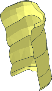 ~Minifig Hair Female Long Thick Braid with Wrap - Wrap ~Minifig Hair Female Long Thick Braid with Wrap - Wrap