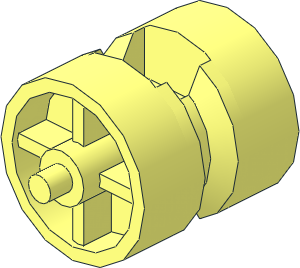 Wheel Rim 11.2 x 10.4 with Stub Axles
