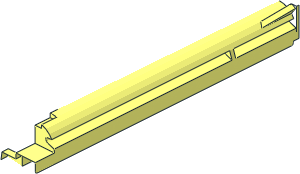 ~Electric Powered Up Hub with  3 Integrated Motors and  6 Lights Battery Case Top Half