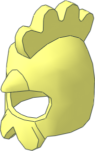 Minifig Headdress Chicken