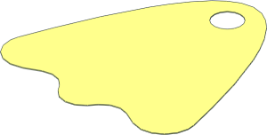 Minifig Cape Cloth, Round Lobes