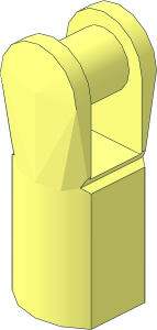 ~Figure Hand with Lower Arm with Bar Handle - Arm