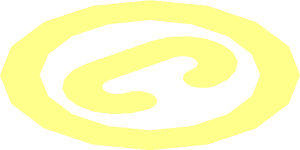 ~Minifig Cape Cloth, Round Lobes - Copyright Mark