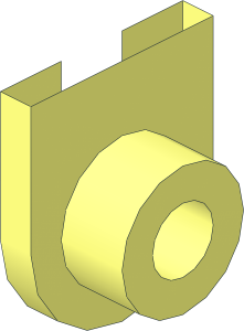 ~Hinge  1 x  2 Top - Hinge Half