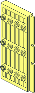 Door 1 x 5 x 7.5 Door 1 x 5 x 7.5