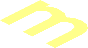 ~Tile  4 x  8 Inverted with Gold 'Concorde' Details and Border, Black 'Model nr. 10318' and Background Pattern - Lowercase m