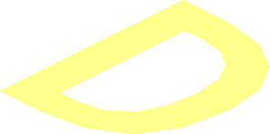 ~Tile  4 x  8 Inverted with Gold 'Concorde' Details and Border, Black 'Model nr. 10318' and Background Pattern - Uppercase D