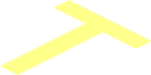 ~Tile  4 x  8 Inverted with Gold 'Concorde' Details and Border, Black 'Model nr. 10318' and Background Pattern - Uppercase T