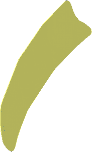 Sticker  1.1 x  5.6 with Medium Azure Wave and "HLC" (Formed)