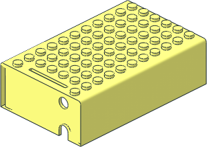 ~Electric  4.5V Battery Box  7 x 11 x  3 Type 2 Lid without patternable Surfaces