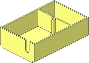 ~Electric  4.5V Battery Box  7 x 11 x  3 Type 1 Base