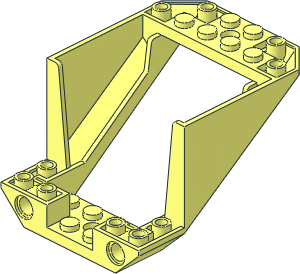 Plane Aft Section 6 x 8 x 4 with Opening Plane Aft Section 6 x 8 x 4 with Opening