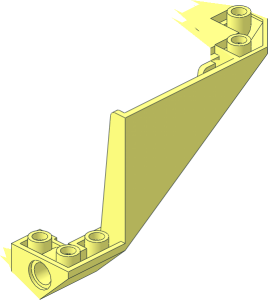 ~Plane Aft Section  6 x  8 x  4 with Opening - Half