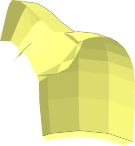 ~Minifig Jester's Cap Back Left Side