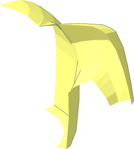 ~Minifig Jester's Cap Back Right Side