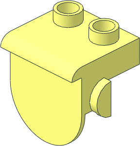 Duplo Plate 1 x 2 with Overhang Duplo Plate 1 x 2 with Overhang