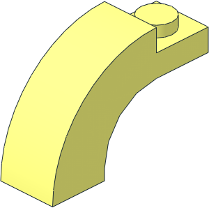 Arch  1 x  3 x  1.667 with Curved Top