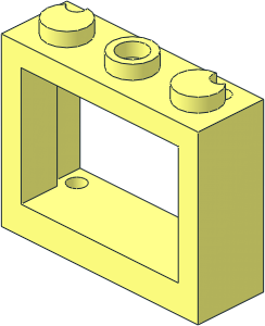 Window  1 x  3 x  2 Frame