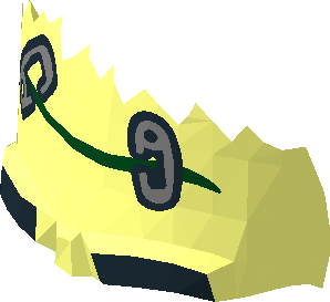 ~Minifig Head Extension Frankenstein Monster - Forehead with Safety Pins Pattern