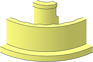~Technic Rotation Joint Disk with Pin and 2 Technic Pins - Quarter