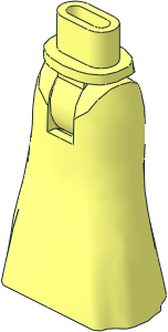 Figure Friends Hips and Legs with Full Length Skirt