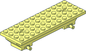 Car Base  4 x 12 x  1.667 (Complete)