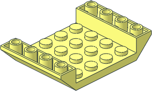 Slope Brick 45  6 x  4 Double Inverted with Open Centre