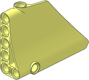 Technic Panel Fairing Smooth Concave #42