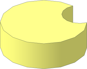 Stud with Hole at Outer Edge (Holder for Window/Door Bump)