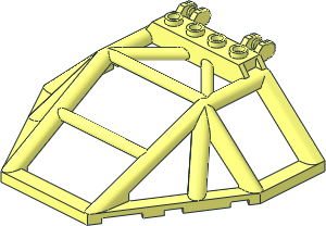 Windscreen 10 x 14 x  2.667 Roll Cage