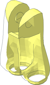 ~Figure Friends Legs Baggy Trousers without Patternable Area