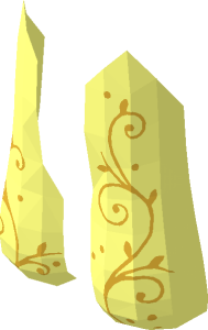 ~Figure Friends Legs Baggy Trousers Filigree Pattern