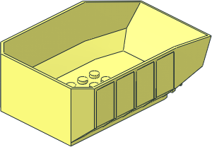 Tipper Bucket 8 x 12 x 3.333 Tipper Bucket 8 x 12 x 3.333