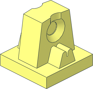 ~Brick 1 x 2 Click Hinge Insert ~Brick 1 x 2 Click Hinge Insert