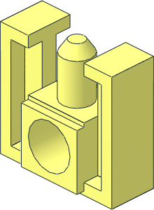 ~Brick 1 x 2 x 2 & 1/3 Shock Absorber Bushing ~Brick 1 x 2 x 2 & 1/3 Shock Absorber Bushing