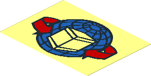 Sticker  2.1 x  2.9 with Air Cargo