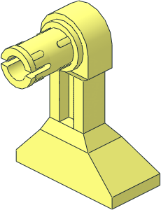 ~Minifig Robot Leg (Obsolete) ~Minifig Robot Leg (Obsolete)