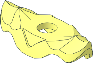 Minifig Armour Shoulder Pads with Ridges