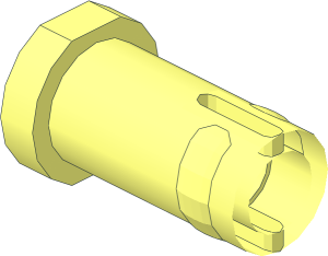~Technic Pin Long without Friction - Common Centre Section