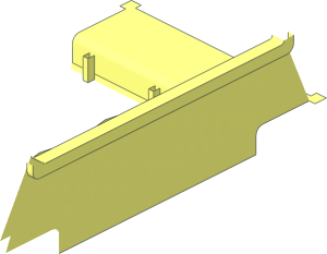 ~Duplo Bed  3 x  5 x  1.667 - Half, Rotational Symmetric