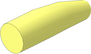 ~Plant Vine with Bar and Bar Hole Bar End