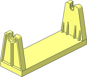 Duplo Train Tipper Holder  2 x  6
