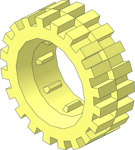 Tyre 10/ 60 x 17 Offset Tread