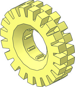 Tyre 10/130 x 17 Offset Tread