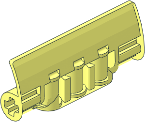 ~Technic Panel Curved  5 x  2 x  1 without Top and front